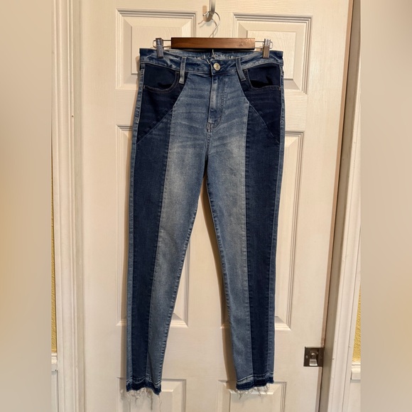 American Eagle Outfitters Hi-Rise Jegging Crop Skinny Jeans - Picture 2 of 9